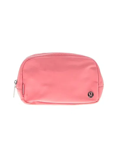 Pre-owned Lululemon Athletica Belt Bag In Pink