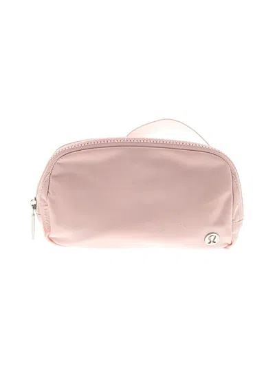Pre-owned Lululemon Athletica Belt Bag In Pink