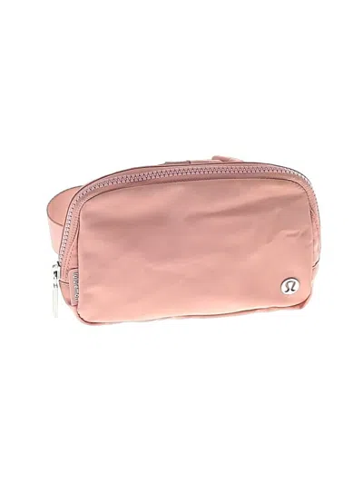Pre-owned Lululemon Athletica Belt Bag In Pink