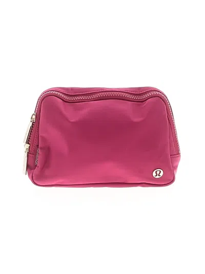 Pre-owned Lululemon Athletica Belt Bag In Pink