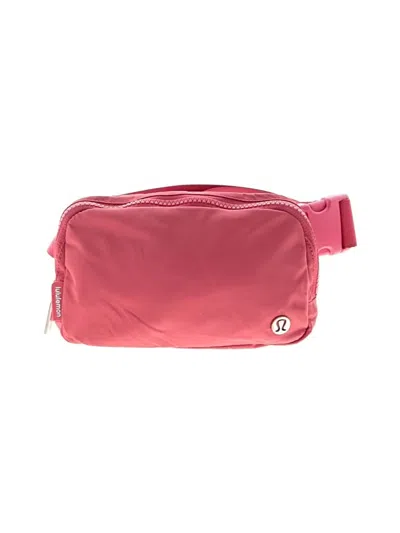 Pre-owned Lululemon Athletica Belt Bag In Pink