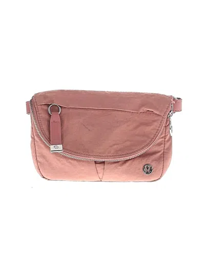 Pre-owned Lululemon Athletica Belt Bag In Pink