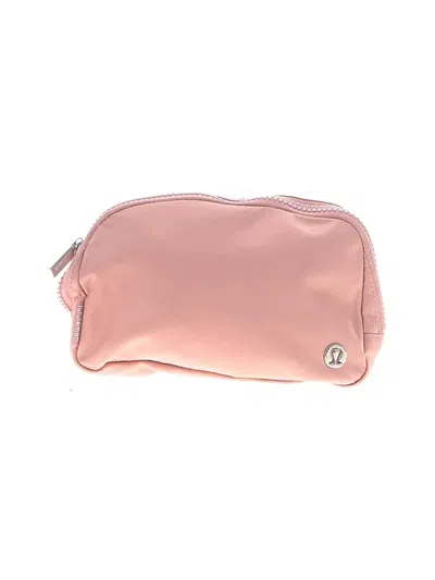 Pre-owned Lululemon Athletica Belt Bag In Pink