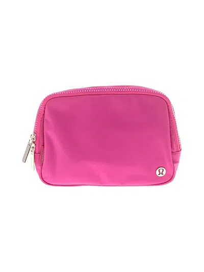 Pre-owned Lululemon Athletica Belt Bag In Pink