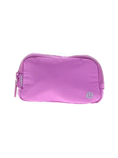 Pre-owned Lululemon Athletica Belt Bag In Purple