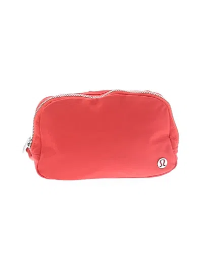 Pre-owned Lululemon Athletica Belt Bag In Red
