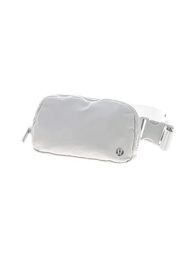 Pre-owned Lululemon Athletica Belt Bag In Silver
