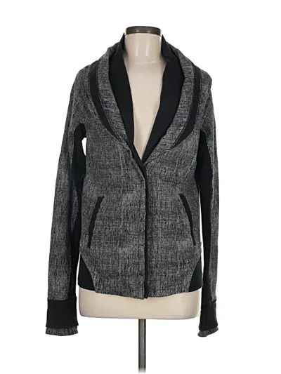 Pre-owned Lululemon Athletica Blazer Jacket In Gray