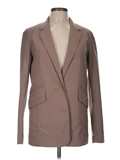 Pre-owned Lululemon Athletica Blazer Jacket In Tan