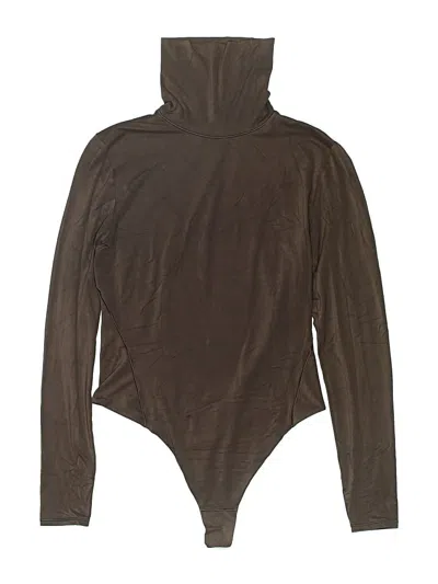 Pre-owned Lululemon Athletica Bodysuit In Brown