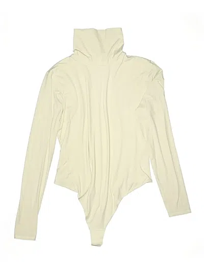 Pre-owned Lululemon Athletica Bodysuit In Ivory