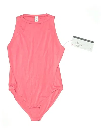 Pre-owned Lululemon Athletica Bodysuit In Pink