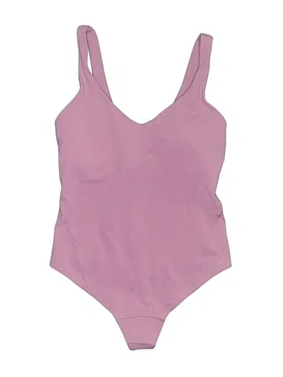 Pre-owned Lululemon Athletica Bodysuit In Purple