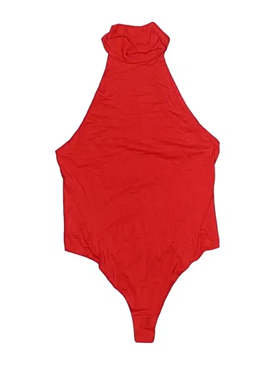 Pre-owned Lululemon Athletica Bodysuit In Red