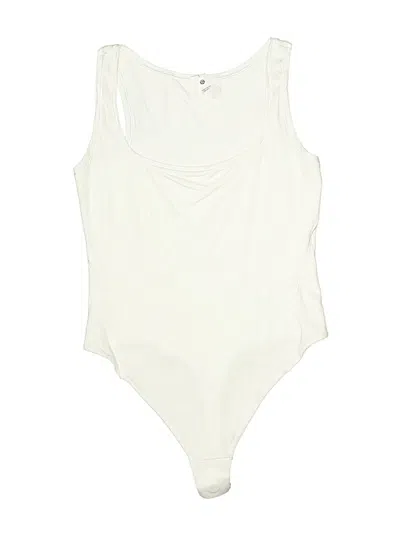 Pre-owned Lululemon Athletica Bodysuit In White