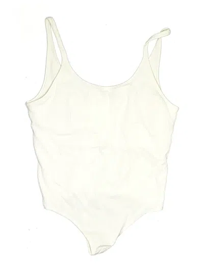 Pre-owned Lululemon Athletica Bodysuit In White