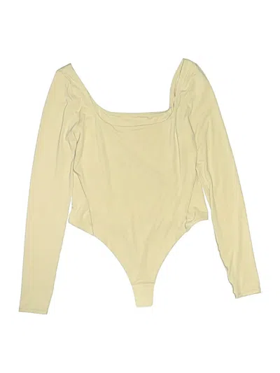 Pre-owned Lululemon Athletica Bodysuit In Yellow
