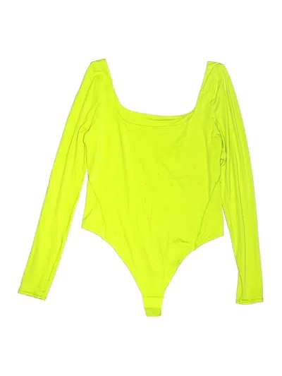 Pre-owned Lululemon Athletica Bodysuit In Yellow