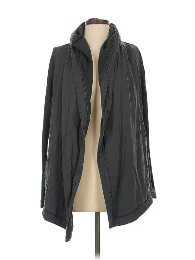 Pre-owned Lululemon Athletica Cardigan Sweater In Black