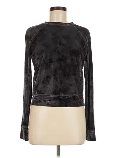 Pre-owned Lululemon Athletica Cardigan Sweater In Black