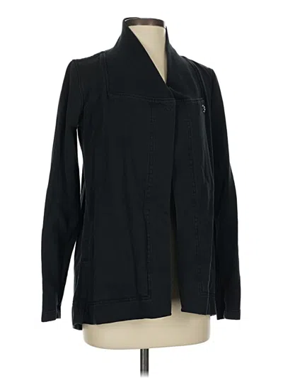 Pre-owned Lululemon Athletica Cardigan Sweater In Black
