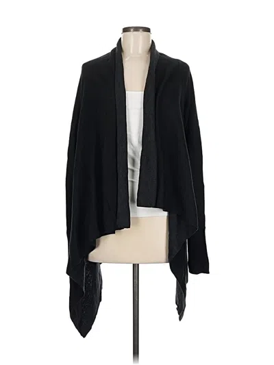 Pre-owned Lululemon Athletica Cardigan Sweater In Black