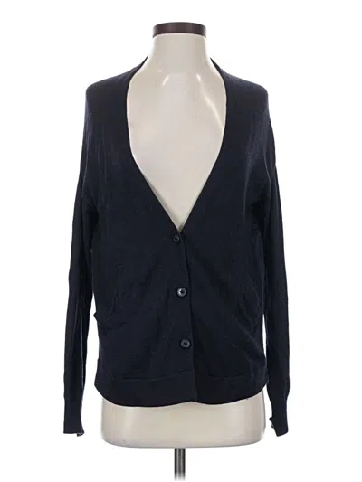 Pre-owned Lululemon Athletica Cardigan Sweater In Black