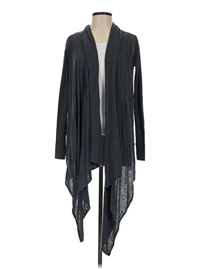 Pre-owned Lululemon Athletica Cardigan Sweater In Black