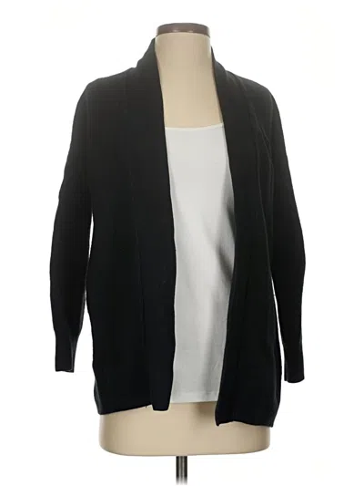 Pre-owned Lululemon Athletica Cardigan Sweater In Black