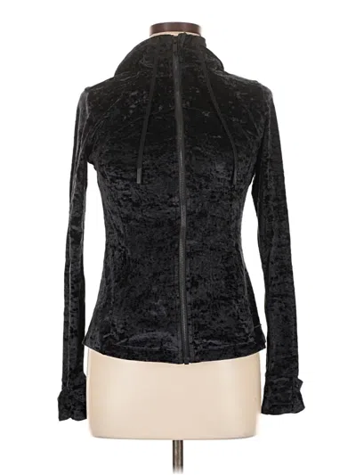 Pre-owned Lululemon Athletica Cardigan Sweater In Black