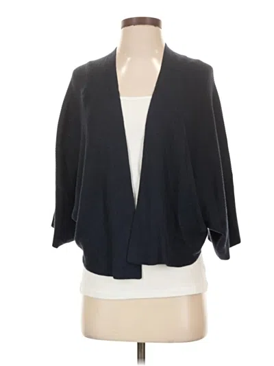 Pre-owned Lululemon Athletica Cardigan Sweater In Black