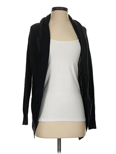 Pre-owned Lululemon Athletica Cardigan Sweater In Black