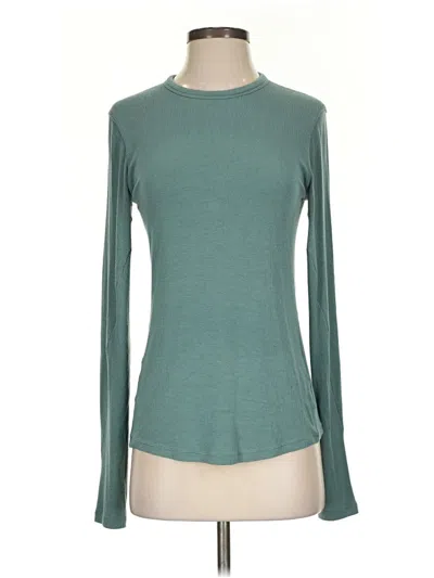 Pre-owned Lululemon Athletica Cardigan Sweater In Blue