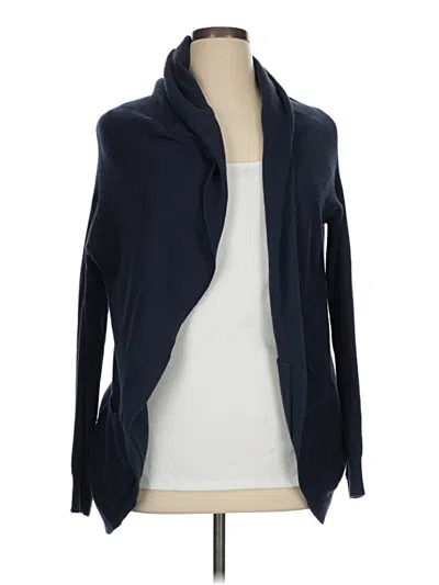 Pre-owned Lululemon Athletica Cardigan Sweater In Blue