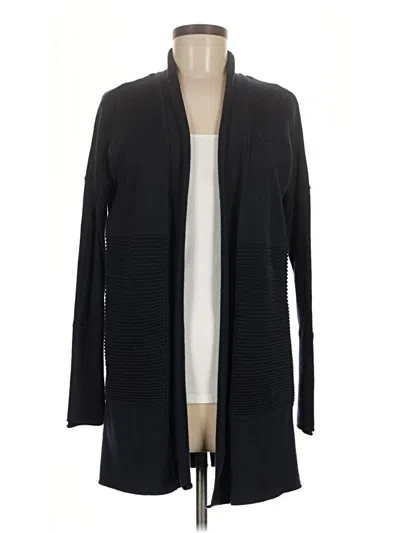 Pre-owned Lululemon Athletica Cardigan Sweater In Blue