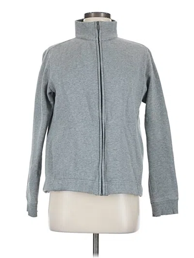Pre-owned Lululemon Athletica Cardigan Sweater In Gray