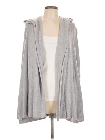Pre-owned Lululemon Athletica Cardigan Sweater In Gray