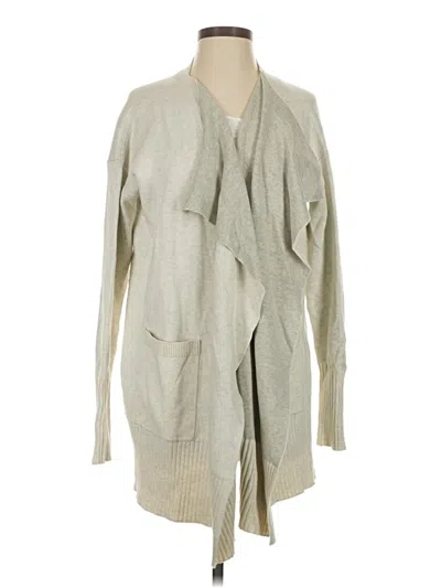Pre-owned Lululemon Athletica Cardigan Sweater In Gray