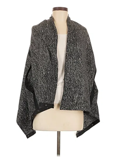 Pre-owned Lululemon Athletica Cardigan Sweater In Gray