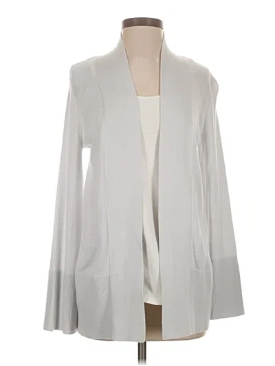 Pre-owned Lululemon Athletica Cardigan Sweater In Gray