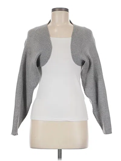 Pre-owned Lululemon Athletica Cardigan Sweater In Gray