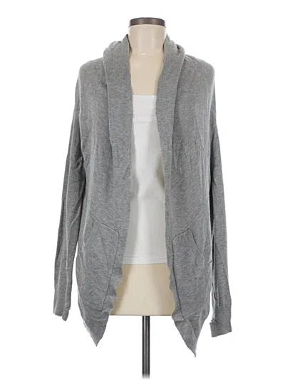 Pre-owned Lululemon Athletica Cardigan Sweater In Gray