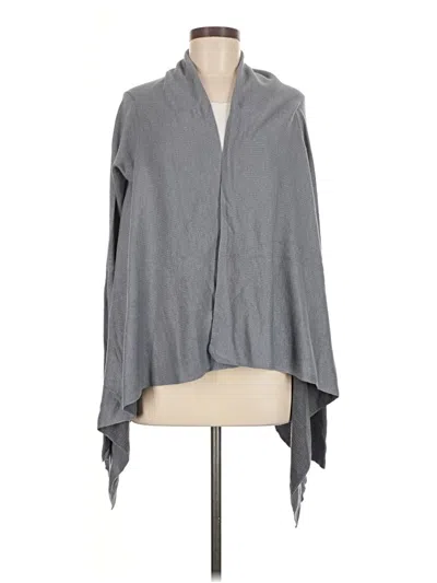 Pre-owned Lululemon Athletica Cardigan Sweater In Gray