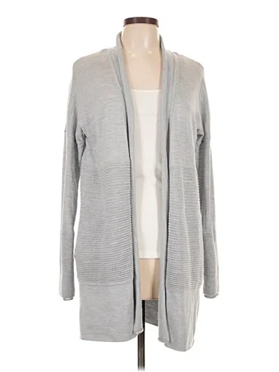 Pre-owned Lululemon Athletica Cardigan Sweater In Gray