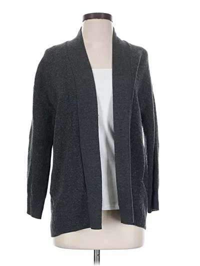 Pre-owned Lululemon Athletica Cardigan Sweater In Gray