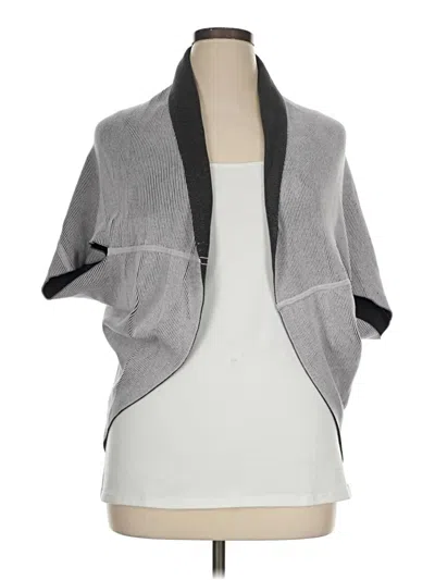 Pre-owned Lululemon Athletica Cardigan Sweater In Gray