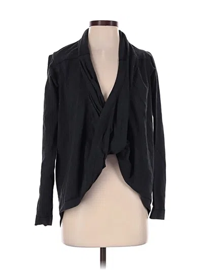 Pre-owned Lululemon Athletica Cardigan Sweater In Gray