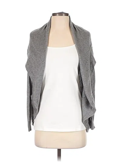 Pre-owned Lululemon Athletica Cardigan Sweater In Gray