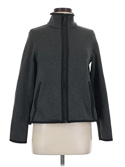 Pre-owned Lululemon Athletica Cardigan Sweater In Gray