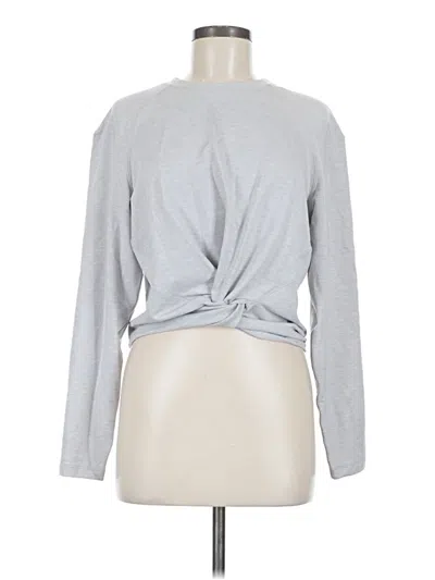 Pre-owned Lululemon Athletica Cardigan Sweater In Gray